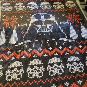 Star wars Christmas sweater blanket